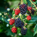 Triple Crown Thornless Blackberry Cuttings (7 Unrooted, 6-10") – Organic Starter Plants