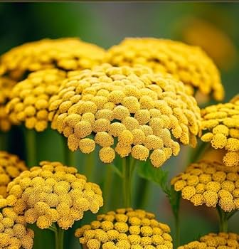 Gold Yarrow (Achillea filipendulina) Seeds - 500-10,000 | Drought-Tolerant, Pollinator-Friendly