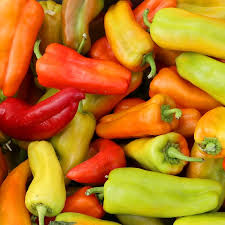 Cubanelle Pepper Seeds - Heirloom Sweet Frying Peppers, Non-GMO, Zones 4-10