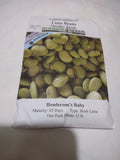 Lima Bean Seeds 2oz Non-GMO Heirloom Bush Type 65 Days Maturity